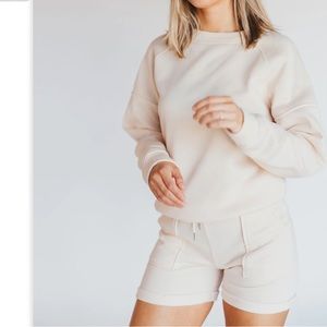 Never worn - take out and chill cream set